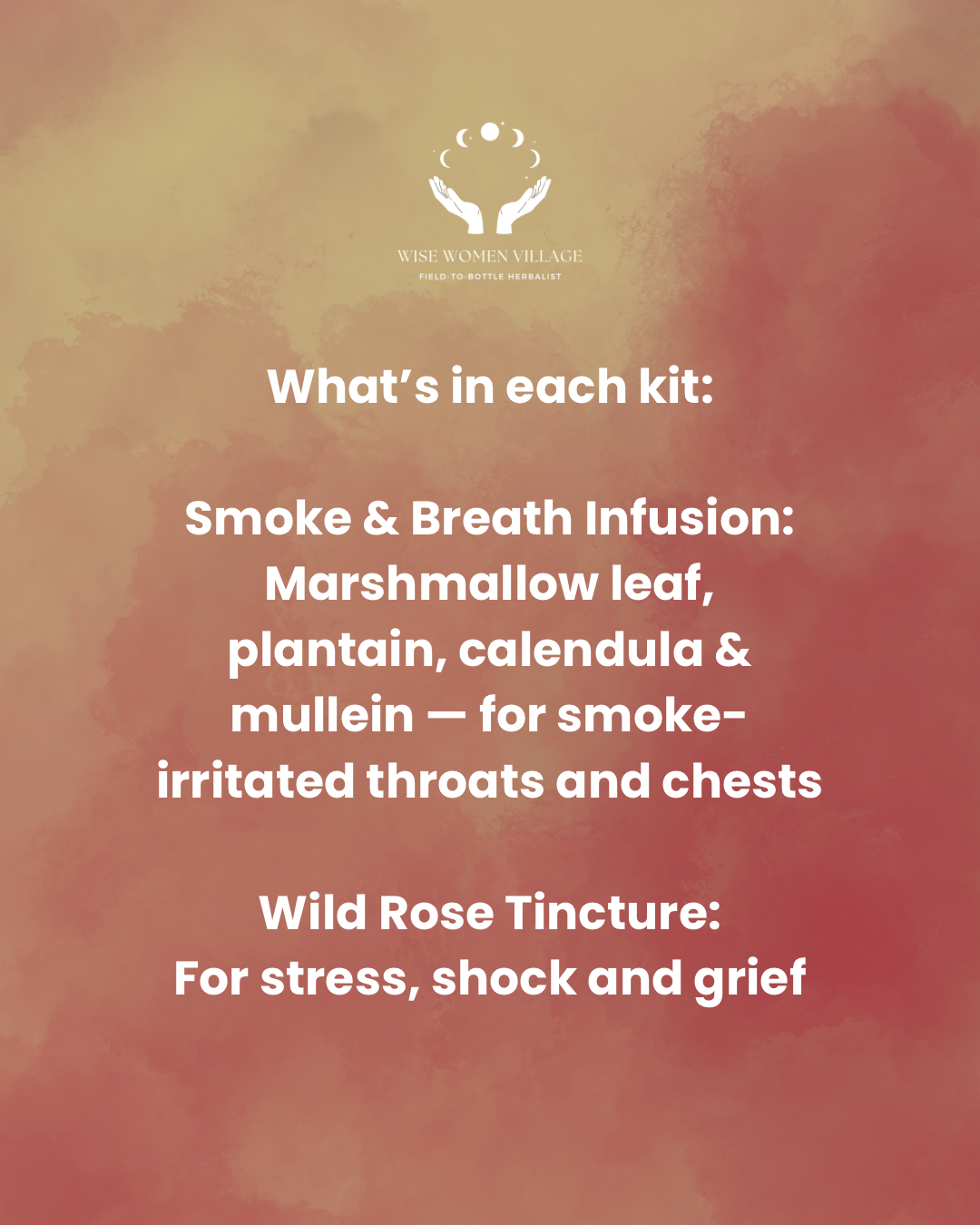 Free Smoke, Stress & Grief Herbal Support Kits